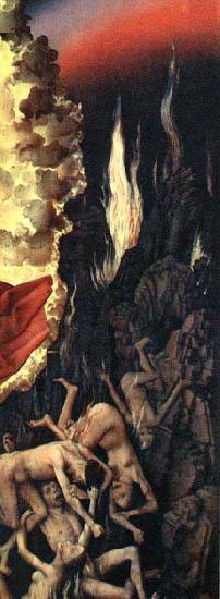 WEYDEN, Rogier van der The Last Judgment Germany oil painting art
